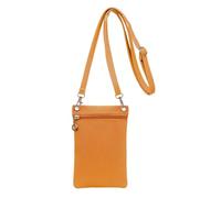 Loimol Étui de téléphone portable en cuir PU souple, sac à bandoulière pour femme, pour téléphone portable, peut être séparé, shopping, rendez-vous, promenades, jaune
