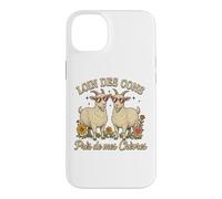 Loin des Cons Près De Mes Chèvres Humour Cadeau Ferme Coque pour iPhone 14 Plus