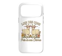 Loin des Cons Près De Mes Chèvres Humour Cadeau Ferme Coque pour iPhone 17 Pro Max