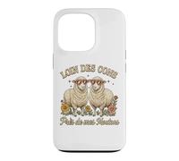 Loin des Cons Près De Mes Moutons Humour Cadeau Ferme Coque pour iPhone 13 Pro