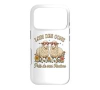 Loin des Cons Près De Mes Moutons Humour Cadeau Ferme Coque pour iPhone 17 Pro