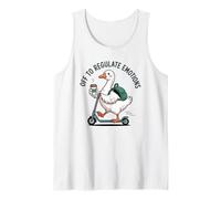 Loin pour réguler Ses émotions, drôle d'oie, Amateur de café Débardeur