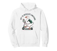 Loin pour réguler Ses émotions, drôle d'oie, Amateur de café Sweat à Capuche