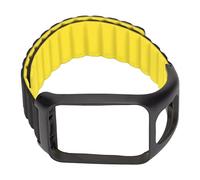 Loinutdbv Bracelet de Monture en Silicone Magnétique, Bande de Remplacement pour Runner 2/3, Bracelet Réglable avec Fermeture Magnétique Puissante, Confortable et Respirant pour Sport (Black Yellow)