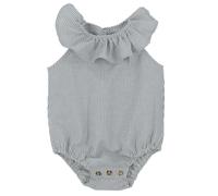 Loir Paris - Barboteuse Marthe à col volanté - 03 mois