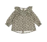 Loir Paris - Guimpe Marguerite Fleurs Bordeaux - 03 mois