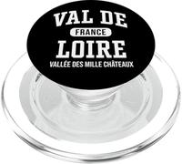 Loire France Vallée des Mille Châteaux Blanc PopSockets PopGrip pour MagSafe