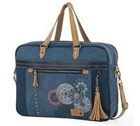 Portadocumentos Mujer - Bolso Portatil Mujer Para Trabajo - Bolso Ordenador Portatil Mujer Laptop 15,6 Pulgadas - Bolso Universidad Mujer De Marca Lois 310539 Bleu