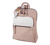 Lois - Sac a Dos Femme - Sac À Dos Femme Chic, Sac Ados Femme Élégant, Sac A Dos Antivol Femme, Sac À Dos Cuir Femme PU, Petit SDac À Dos Femme, Rose