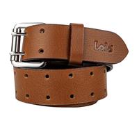 Lois - Ceinture En Cuir Pour Homme Avec Boucle Automatique, Ceinture Cuir Pleine Fleur Noire, Style Classique Et Casual, Taille Réglable. Taille réglable avec vis, Alors