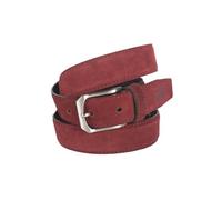 Lois - Ceinture pour femme/homme - Ceinture femme en cuir véritable - Ceinture femme grande taille - Ceinture en cuir femme - Ceinture large femme - Ceinture en cuir réglable pour femme., Rouge