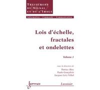 Lois d'échelle, fractales et ondelettes Volume 1 Jacques Levy-Vehel (Auteur), Paulo GONÇALVÈS (Auteur), Patrice Abry (Auteur)