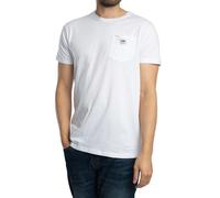 Lois Jeans Pour des hommes T-shirt à poche poitrine Teco, blanc