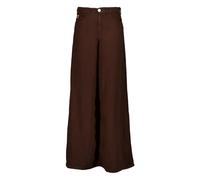 Lois - Marlene Wide Pantalons - Femme - Pantalons - Brun - Taille: W27 L32