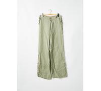 lois pantalons femme de couleur vert W32
