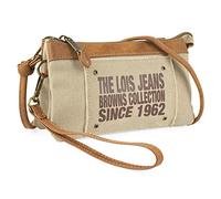 Lois - Pochettes Et Clutches Femme élégantes pour soirée, Pochette Femme chic beige, Sac Femme compact à bandoulière, Petit Sac À Main Femme tendance, Marron