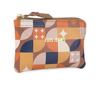 Lois - Porte Monnaie Femme en Cuir - Petite Taille, Design Original, Mini Porte Monnaie, Petit Porte Monnaie. Petit Porte Monnaie Femme - Mini Porte Monnaie, Cercles