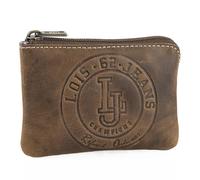 Lois - Porte Monnaie Homme Cuir Souple Petit Format - Bourse Multi Rangements Anti RFID - Porte Carte Cuir, Marron