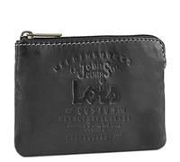Lois - Porte Monnaie Homme Cuir Souple Petit Format - Petit Porte Monnaie Homme - Bourse Porte Monnaie Multi Rangements Anti RFID. Porte Carte Cuir., Noir