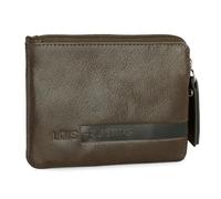 Lois - Porte-Monnaie Homme en Cuir véritable Petit de Marque Porte-clés en Cuir. Pièces clés Billets Cartes DNI. Protection Anti-Balayage RFID. 202602, Couleur Marron