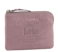 Lois - Porte Monnaie Homme Cuir Souple Petit Format - Petit Porte Monnaie Homme - Bourse Porte Monnaie Multi Rangements Anti RFID. Porte Carte Cuir., Rose