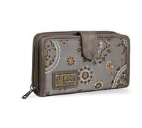 Lois - Portefeuille Femme Multi Rangement. Blocage RFID. Porte Monnaie Femme. Porte Feuilles pour Femme Tendance - Porte Monnaie Multipoches Femme - Sac Femme, Marron