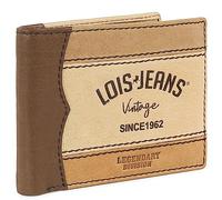 Lois - Portefeuille Homme Cuir - Portefeuille Cuir Homme. Portefeuilles et Porte Carte Homme. Porte Feuille pour Homme Vintage, Brun Clair