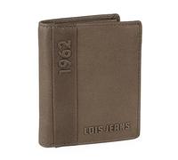Lois - Portefeuille Homme Cuir - Portefeuille Cuir Homme. Portefeuilles et Porte Carte Homme. Porte Feuille pour Homme Vintage, Brun foncé