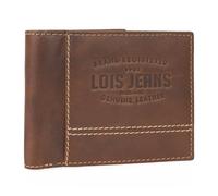Lois - Portefeuille Homme Cuir - Portefeuille Cuir Homme. Portefeuilles et Porte Carte Homme. Porte Feuille pour Homme Vintage, Marron