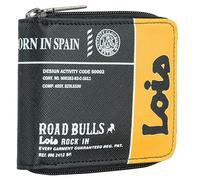 Lois - Portefeuille, Portefeuille Ado Garcon et Porte Monnaie Homme Compact avec Compartiments Multiples et Design Moderne pour Tous Les Jours, idéal pour Ados et Adultes, Noir