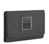 Lois - Portefeuille, Portefeuille Ado Garcon et Porte Monnaie Homme Compact avec Compartiments Multiples et Design Moderne pour Tous Les Jours, idéal pour Ados et Adultes, Noir