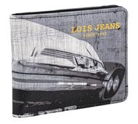 Lois - Portefeuille, Portefeuille Ado Garcon et Porte Monnaie Homme Compact avec Compartiments Multiples et Design Moderne pour Tous Les Jours, idéal pour Ados et Adultes, Noir