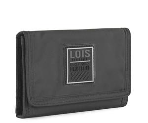 Lois - Portefeuille, Portefeuille Ado Garcon et Porte Monnaie Homme Compact avec Compartiments Multiples et Design Moderne pour Tous Les Jours, idéal pour Ados et Adultes, Noir