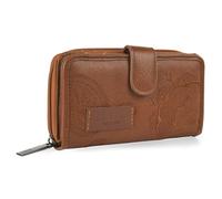 Lois - Portefeuille Femme Multi Rangement. Blocage RFID. Porte Monnaie Femme. Porte Feuilles pour Femme Tendance - Porte Monnaie Multipoches Femme - Sac Femme, Camel