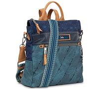 Lois - Sac À Dos Femme Élégant Et Polyvalent Convertible En Sac A Main Femme Idéal Pour Le Quotidien Ou Le Voyage Chic Sac Urbain Compact Et Stylé., bleu