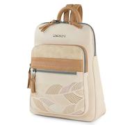 Lois - Sac a Dos Femme - Sac À Dos Femme Chic, Sac Ados Femme Élégant, Sac A Dos Antivol Femme, Sac À Dos Cuir Femme PU, Petit SDac À Dos Femme, Beige
