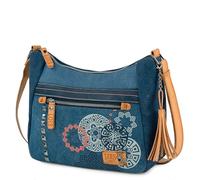 Lois - Sac À Main Bandoulière élégant et pratique pour tous les jours Sac A Main Femmes Bandoulieres avec style moderne Sac À Main compact et tendance., bleu