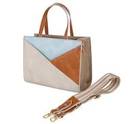 Lois - Sac A Main élégant et pratique, Sac Femme spacieux au design moderne, parfait pour le bureau, les études et les sorties quotidienne., Beige