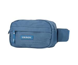 Lois - Sac Banane Femme Noir Compact, Poches et Sangle réglable, Multi-usages, Bleu