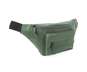 Lois - Sac Banane Femme Polyvalent - Sac Banane Noir Compact, Sac De Taille avec Poches, bandoulière réglable pour Voyage, Running et Ville, Kaki