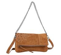 Lois Sac Bandoulière Femme Élégant Multipoches Léger Tendance, Marron