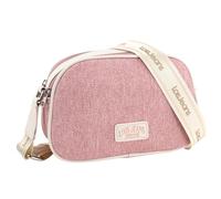 Lois Sac Bandoulière Femme Élégant Multipoches Léger Tendance, Rose