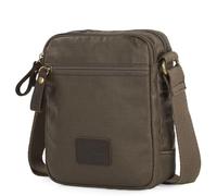 Bandoleras Hombre - Bolso Hombre Bandolera Ajustable - Bandolera Hombre Lois De Lona Recubierta/Piel - Bolso Bandolera Hombre. Bolso De Hombre Pequeño. 307820 Marron