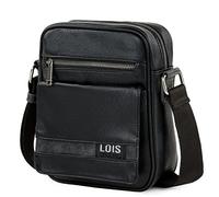 Bandoleras Hombre - Bolso Hombre Bandolera Ajustable - Bandolera Hombre Lois De Polipiel - Bolso Bandolera Hombre. Bolso De Hombre Pequeño. 310221 Noir
