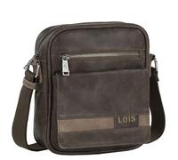 Lois Sacoche bandoulière homme 310221 – petit sac à bandoulière réglable Marron