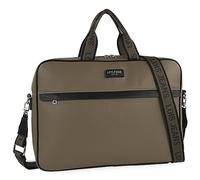 Lois - Sacoche Ordinateur Femme Multifonction - Sac de Travail. Sac Porter Document pour Ordinateur Portable. Taupe