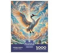 L'oiseau du Paradis Danse 1000 Pièces Puzzle Animaux pour Adultes Enfants, Parfait pour Les Amateurs De Puzzles, Cadeau d'anniversaire, Jeux Éducatif, Qualité Premium 70x50cm/1000pcs