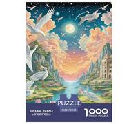 L'oiseau du Paradis Danse 1000 Pièces Puzzle Animaux pour Adultes, Parfait pour Les Amateurs De Puzzles, Cadeau d'anniversaire, Jeu Éducatif, Qualité Premium 70x50cm/1000pcs