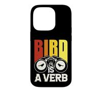 L'oiseau est Un verbe Coque pour iPhone 14 Pro