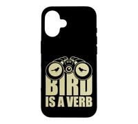 L'oiseau est Un verbe Coque pour iPhone 16